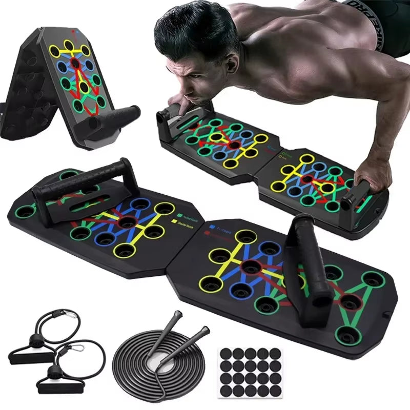 Elevate Your Workout with the Home Multi-Functional Push-Up Board – Portable Chest and Abdominal Trainer for All Fitness Levels