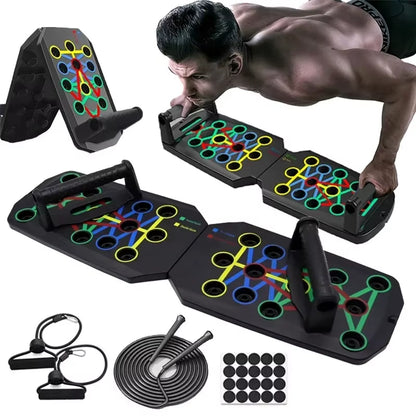 Elevate Your Workout with the Home Multi-Functional Push-Up Board – Portable Chest and Abdominal Trainer for All Fitness Levels